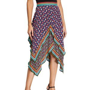 alice + olivia Maura Tiered Handkerchief Skirt NWT